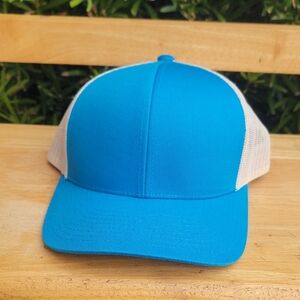 Classic Blue and White Trucker Hat